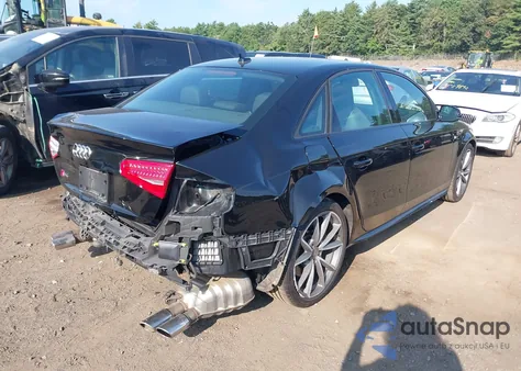 2016 Audi S4 3.0T Premium Plus z USA, uszkodzony, nr VIN WAUDGAFL4GA000489